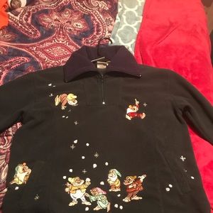 7 Dwarfs warm pull over quarter zip